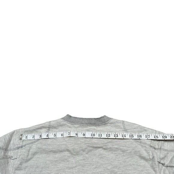 Carbon 2 Cobalt Men's Sz M Medium Light Gray Long Sleeve Shirt w Elbow Patch - Picture 10 of 13